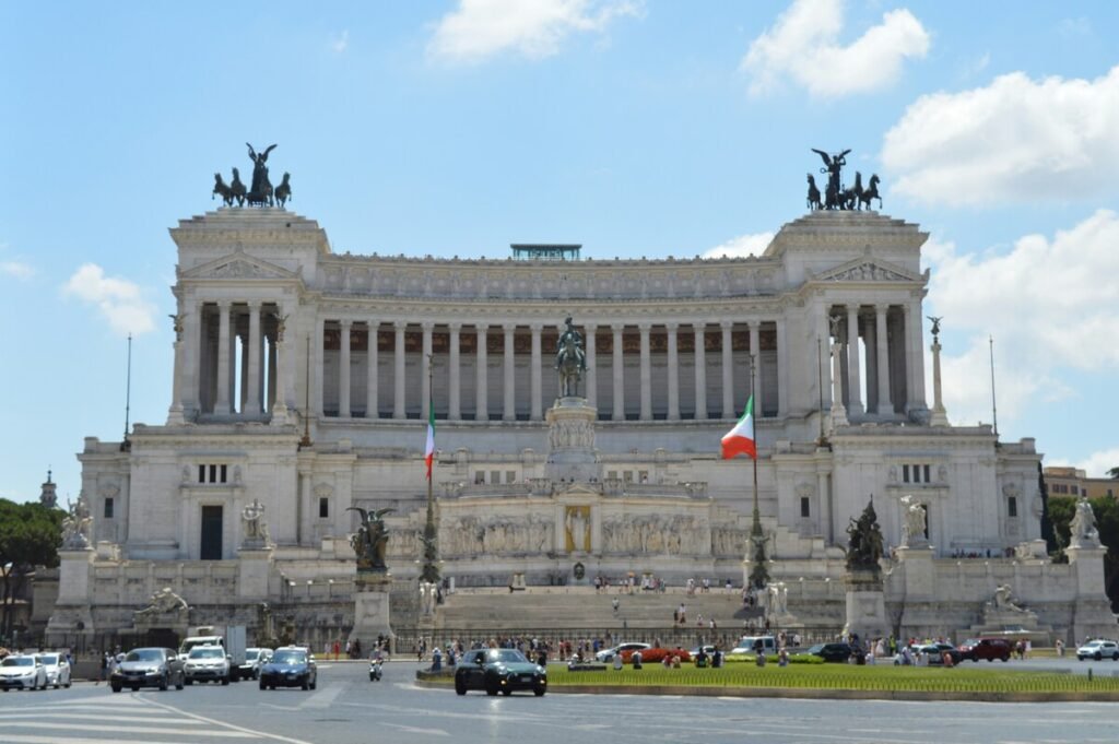 Piazza Venezia in Rome