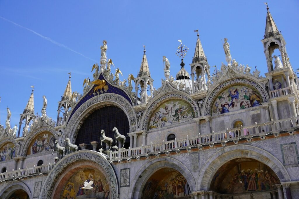 Tourist attractions in Venice St Mark's Basilica