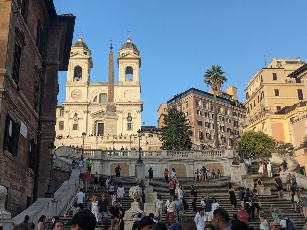 Spanish steps in Rome