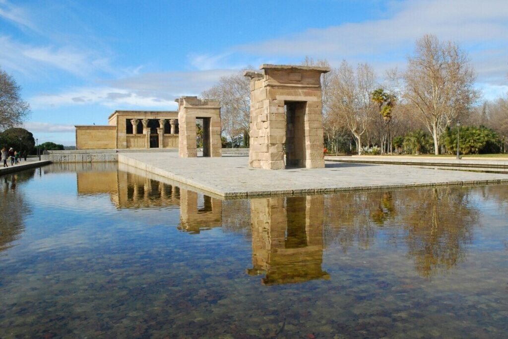 Temple of Debod during 3 days in Madrid
